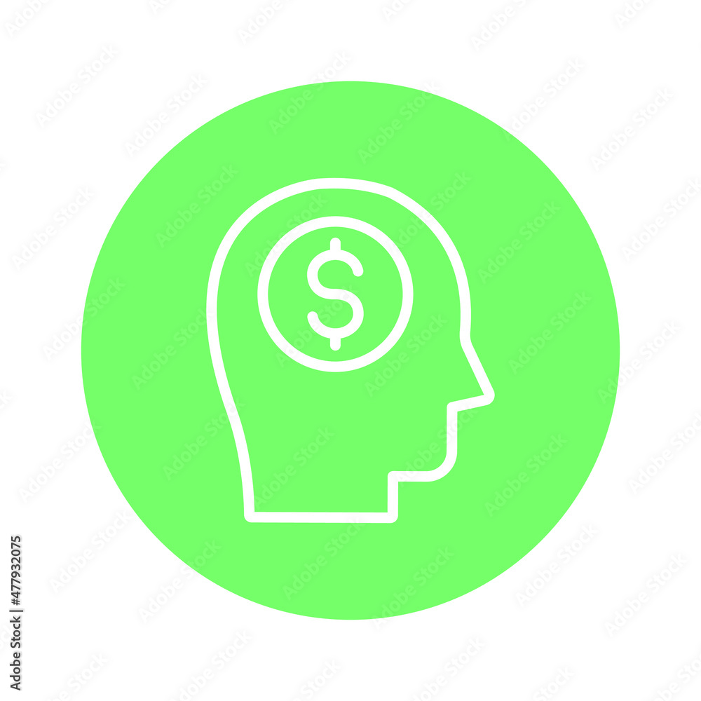 Dollar brain Vector icon which is suitable for commercial work and easily modify or edit it
Dollar brain Vector icon which is suitable for commercial work and easily modify or edit it