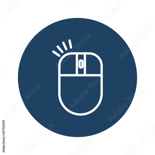 Mouse Click Vector icon which is suitable for commercial work and easily modify or edit it

 photo