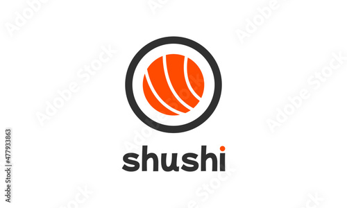 Sushi restaurant logo