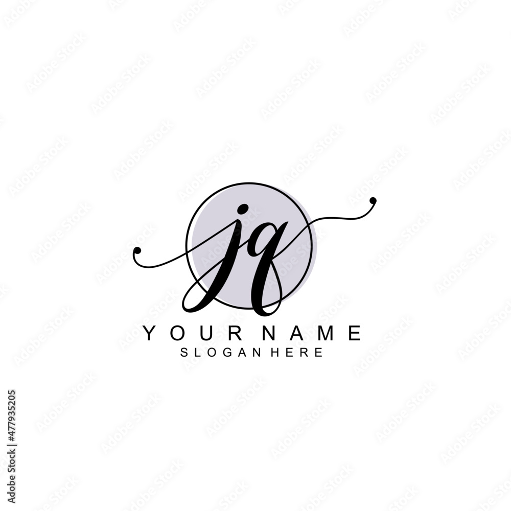 JQ initial Luxury logo design collection JQ initial Luxury logo design collection