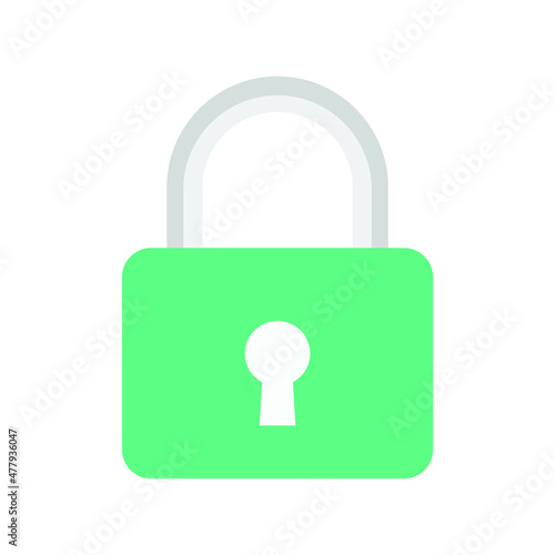 Lock Vector icon which is suitable for commercial work and easily modify or edit it

