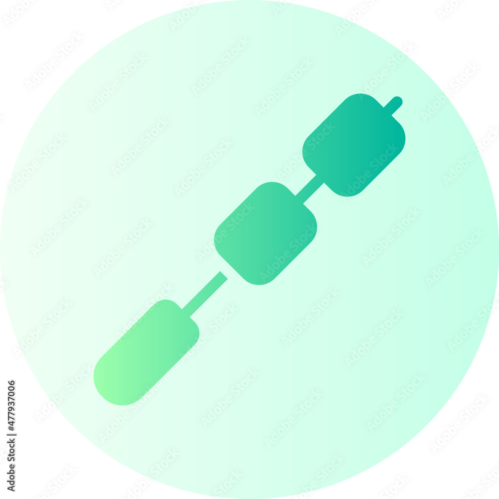 marshmallow gradient icon marshmallow gradient icon