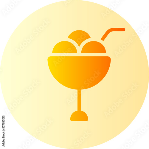 profiterole gradient icon
