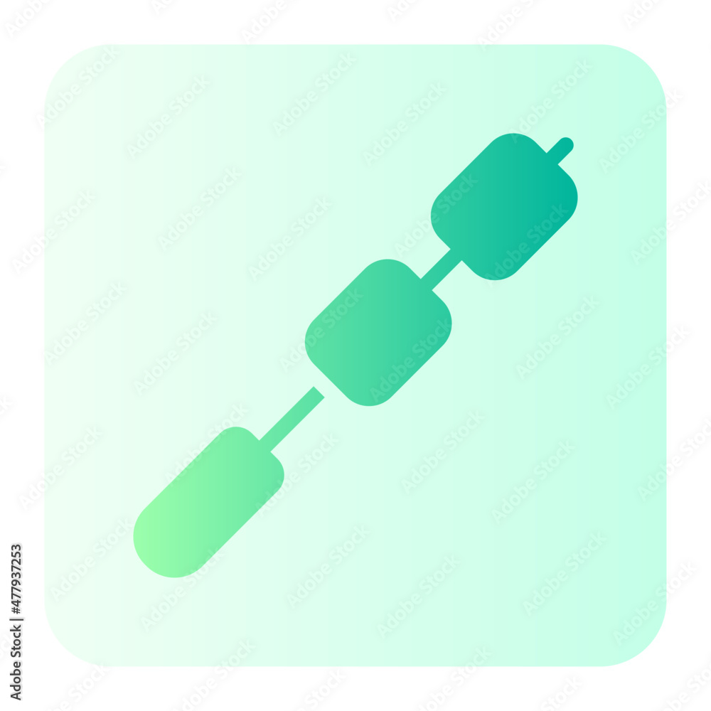 marshmallow gradient icon