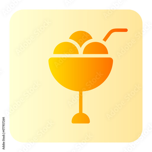 profiterole gradient icon