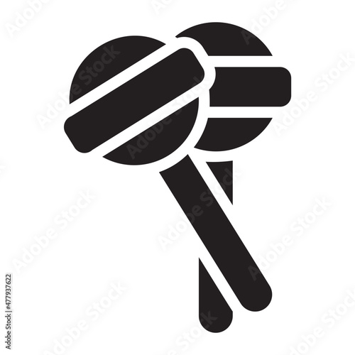lollipop glyph icon