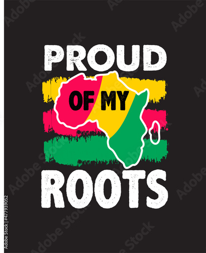 black history month t-shirt design.