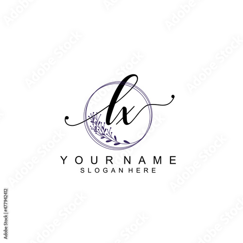 LX initial Luxury logo design collection