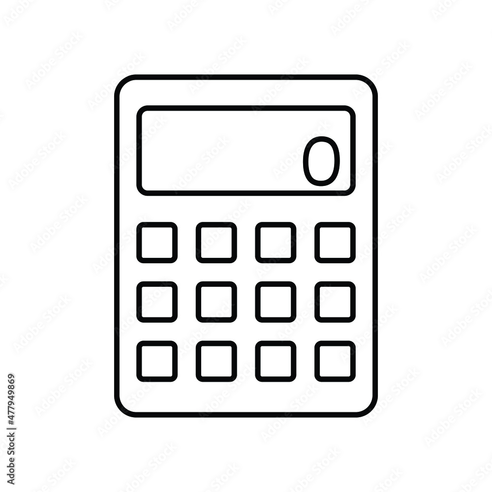 Calculator Vector icon which is suitable for commercial work and easily modify or edit it
Calculator Vector icon which is suitable for commercial work and easily modify or edit it