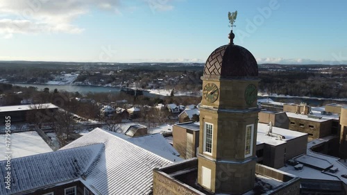 Halifax, Nova Scotia- Dalhousie University, Henry Hicks Building in Winter photo