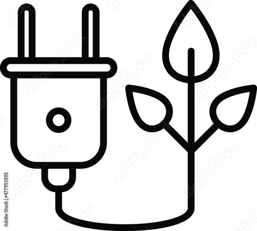 Sustainable Energy Icon Style
