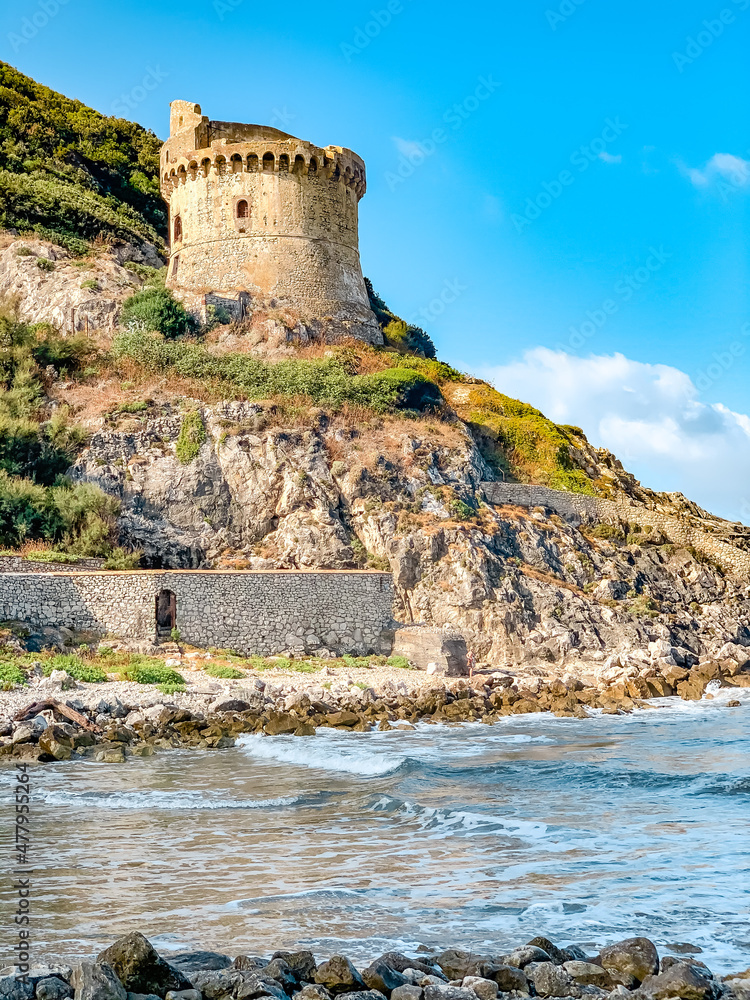 castle on the coast Torre Paola Sabaudia Lazio Italia 