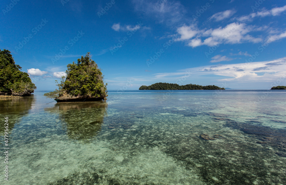 A view of Kadidiri island in Sulawesi