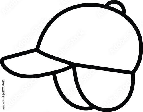 Earflaps Icon Style