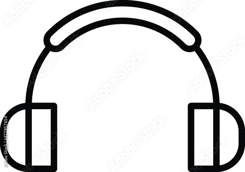 Earmuffs Icon Style