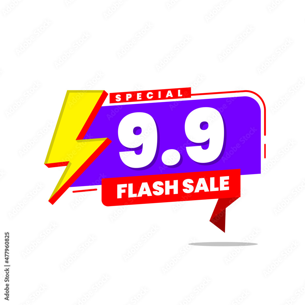 Flash Sales 9.9 Promotion Banner Template Flash Sales 9.9 Promotion Banner Template