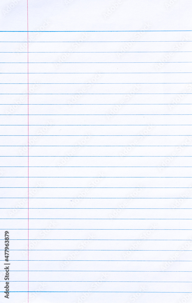 Notebook Lined Paper Background Notebook Lined Paper Background