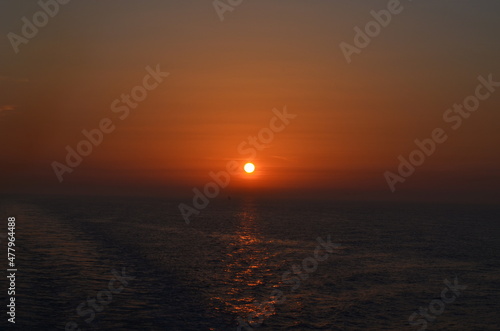 Sunset england france sea © Patryk