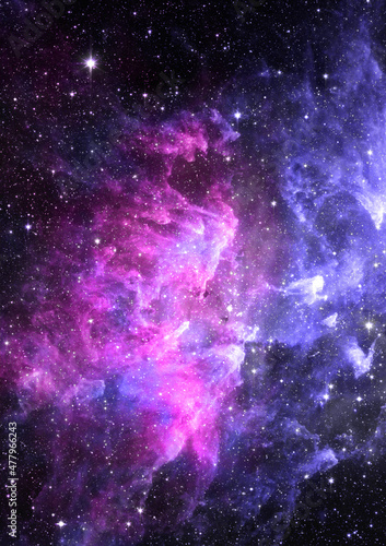 Fototapeta Naklejka Na Ścianę i Meble -  Being shone nebula