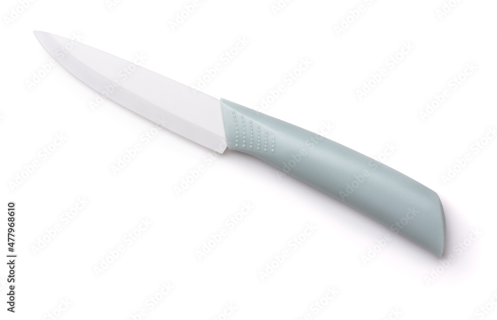 White blade ceramic kitchen knife White blade ceramic kitchen knife