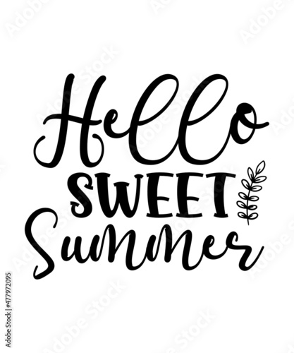 Summer SVG bundle, Summer PNG, Hello Summer Svg, Summer Quote Svg, Summer Saying Svg, Summer Cut Files, Cricut Silhouette Cut File