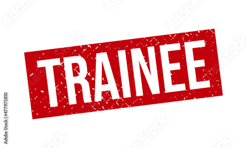 Trainee Rubber Stamp. Trainee Grunge Stamp Seal Vector Illustration