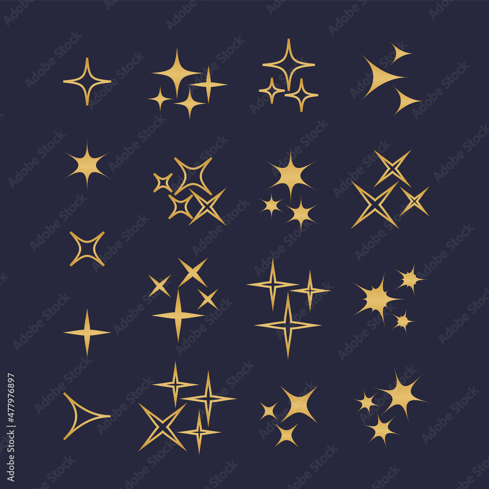 Black sparkles, glowing light effect stars and bursts vector set. Bright firework, decoration twinkle, shiny flash vecor illustration Black sparkles, glowing light effect stars and bursts vector set. Bright firework, decoration twinkle, shiny flash vecor illustration
