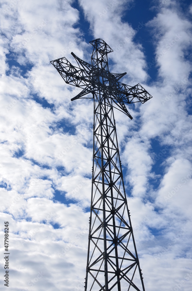Gipfelkreuz des Giewont in der Hohen Tatra Gipfelkreuz des Giewont in der Hohen Tatra