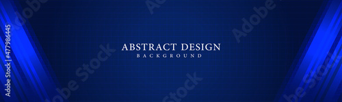 Premium background design with diagonal dark blue line pattern. Vector horizontal template for digital lux business banner, elegant, corporate, digital, wave, formal, minimal, smart,