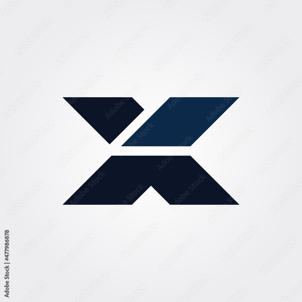 Letter X vector design illustrations Letter X vector design illustrations