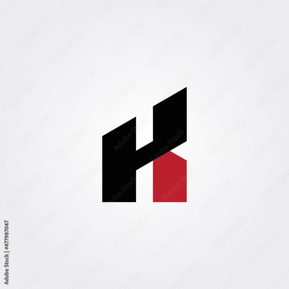 Letter K vector design illustrations Letter K vector design illustrations
