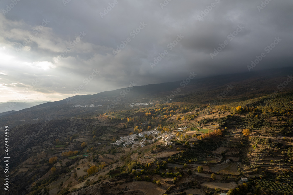 Fototapeta premium mountainous landscape in the province of Granada in southern Spain