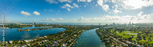 Beautiful Miami Beach panorama landscape © Felix Mizioznikov