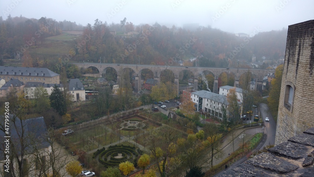 Luxembourg is a small country with beautiful landscapes, bridges and trees too.
