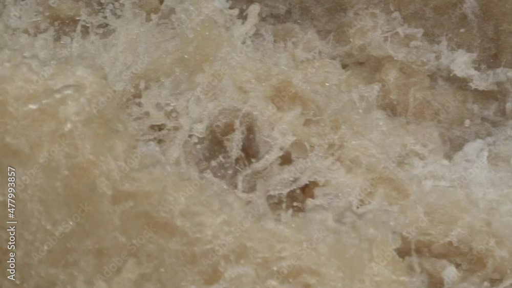 water flowing into the water slow motion water flowing into the water slow motion