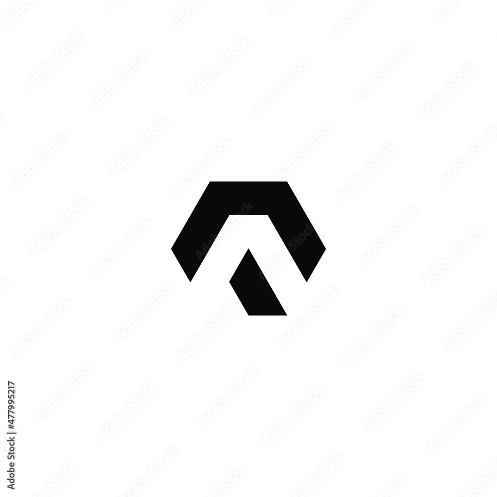 initials logo A design vector initials logo A design vector
