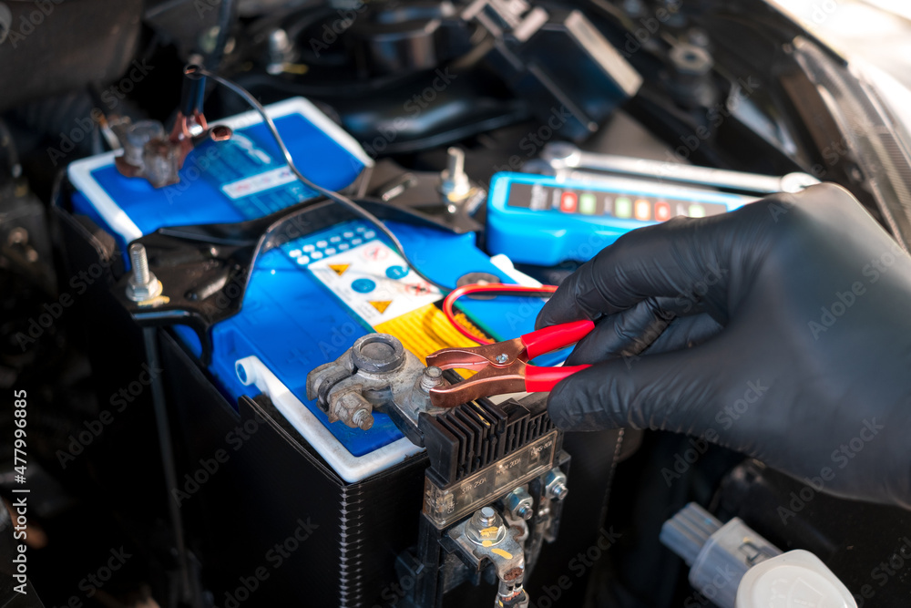Car battery checker Car battery checker
