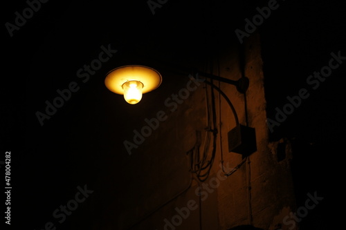 lantern in the night © Carlo