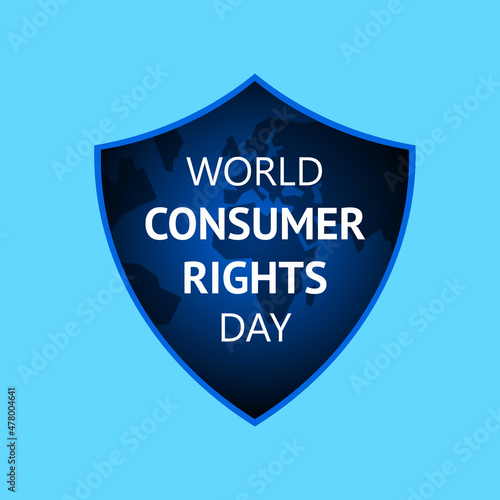 World Consumer Rights Day, Consumer rights day, consumer day, Rights day vector illustration. 15 March
