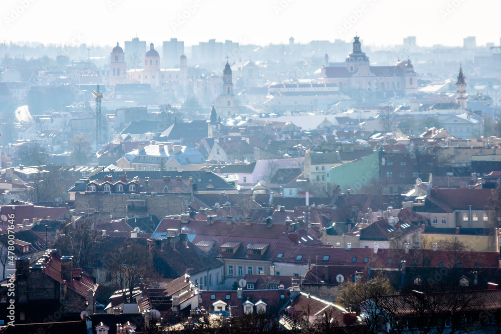 Obraz premium Panorama of oldtown
