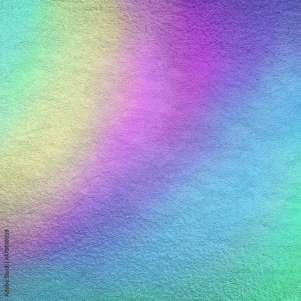 Modern rainbow background with leather texture. Abstract backdrop universal use