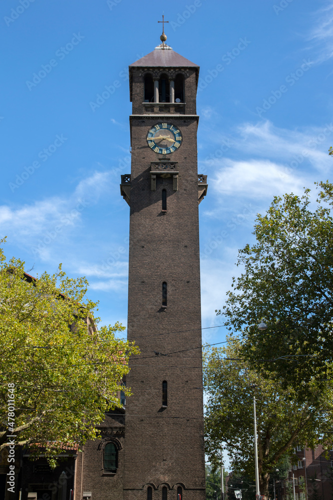 Roman Catholic Sint-Agneskerk Church At Amsterdam The Netherlands 15-9-2019
