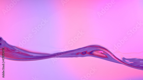 Neon water surface backgrou...