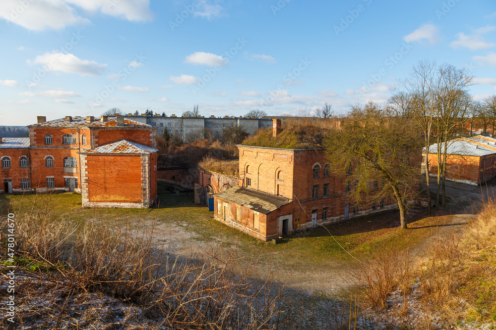 Modlin Fortress, one of the largest in Poland. Nowy Dwor Mazowiecki, Poland.