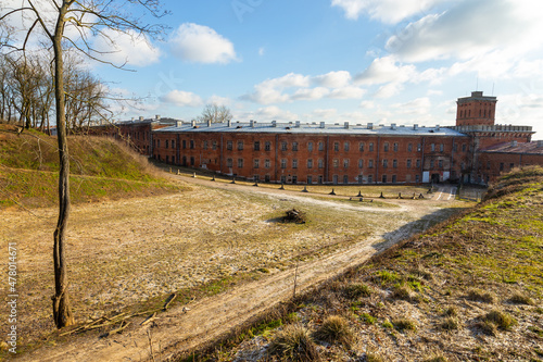 Modlin Fortress, one of the largest in Poland. Nowy Dwor Mazowiecki, Poland.