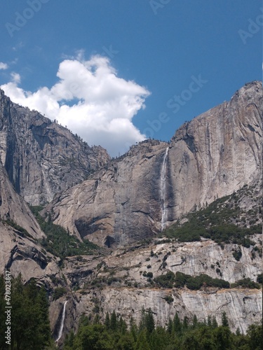Yosemite famous waterfalls