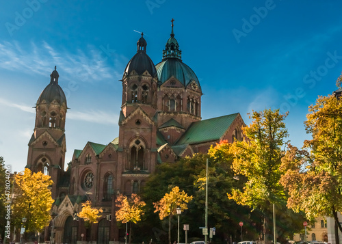 St. Luke church in Lehel, Munich photo