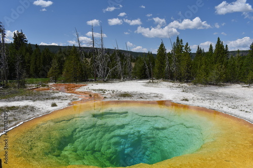 Thermal colors, Yellowstone