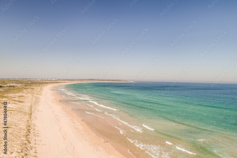 Long Exposure Drone Photo of Cronulla Beach Horizon