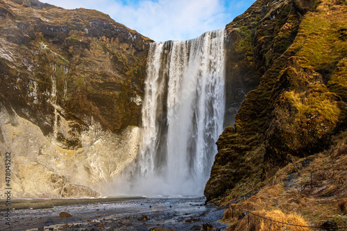 Skogafoss Waterfall in Southern iceland